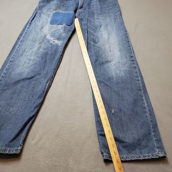 Vintage destroyed y2k Levi’s 559 Jeans Relaxed Straight Jeans - Distressed - Picture 14 of 16